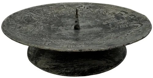 Metal Astrology Candle Holder