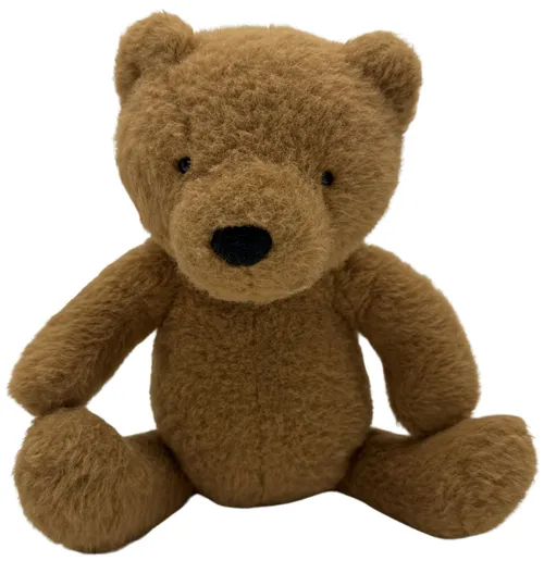Fuzzy Brown Stuffed Bear Plush