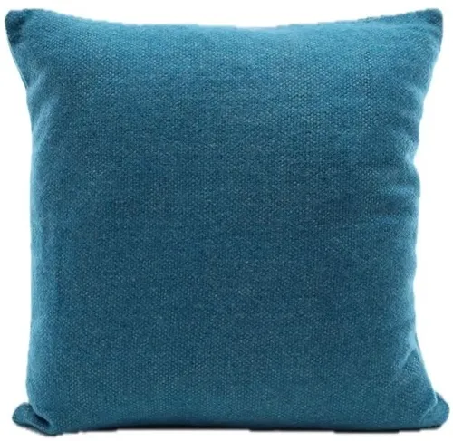 Teal Blue Throw Pillow