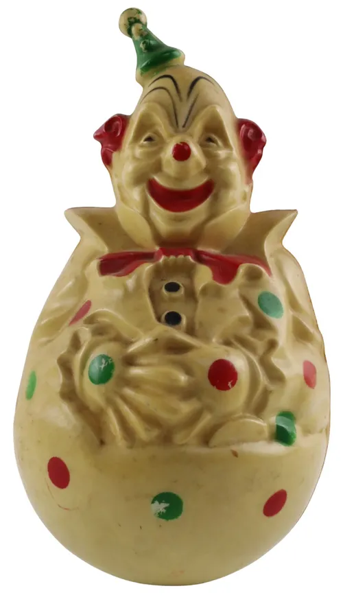 Vintage Clown Roly Poly - D