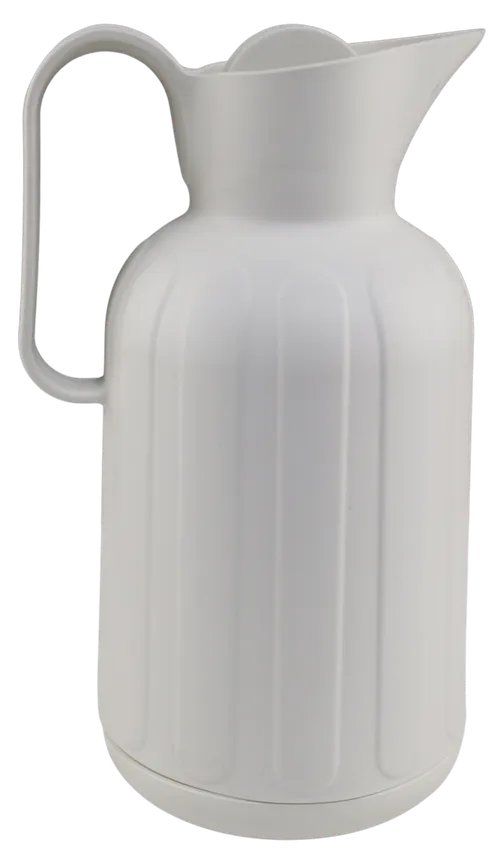 White Plastic Thermos Pitcher