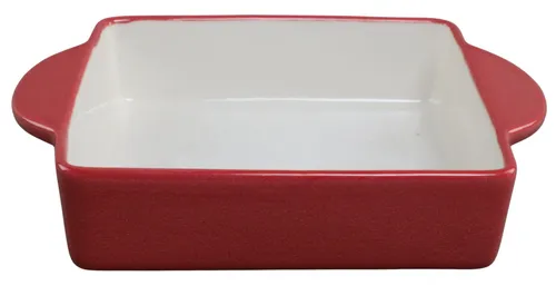 Raspberry Red Square Baking Dish