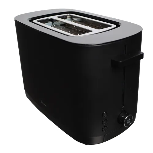 Matte Black 2 Slice Toaster