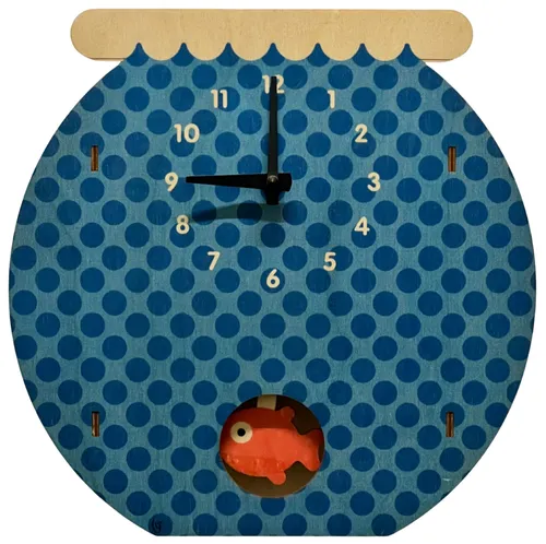 Goldfish Bowl Wall Clock
