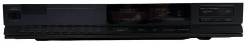 Black Synthesizer Tuner Stereo Unit