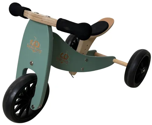 Green Wood Kid's Tricycle Bike