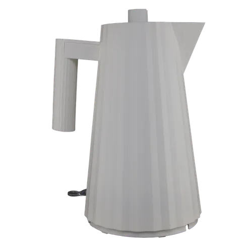White Plisse Electric Kettle