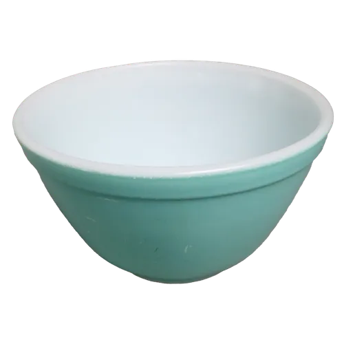 Ultramarine Blue Pyrex Mixing Bowl - Small
