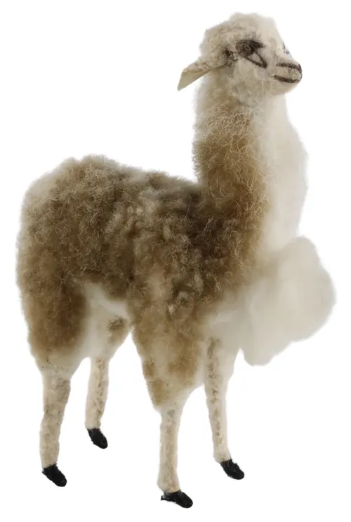 Natural Wool Beige Alpaca