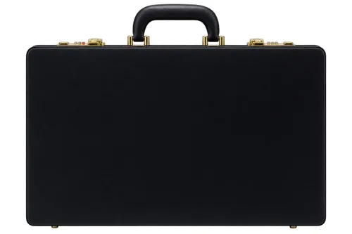 Classic Black Hard-Shelled Attaché Briefcase