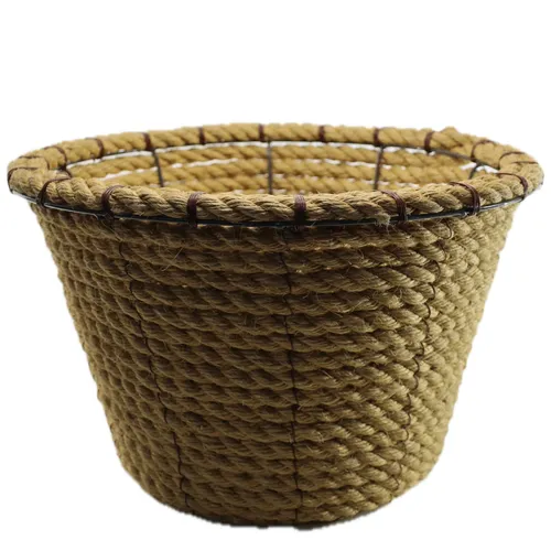 Thick Twine Braided Plant Pot