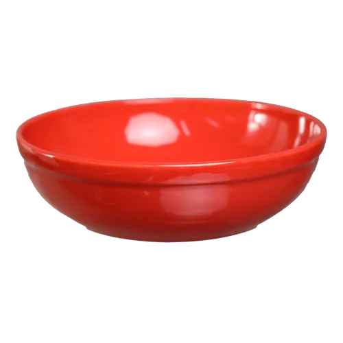 Geranium Red Serving Bowl