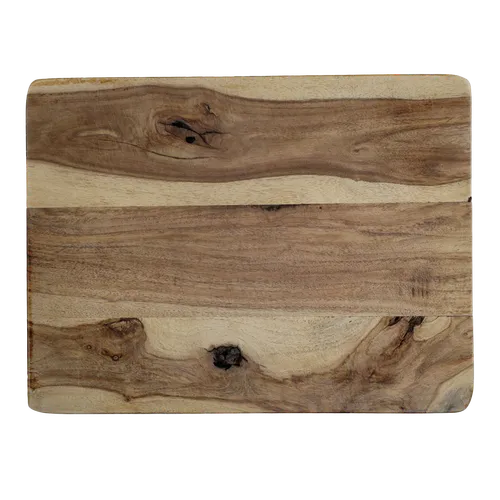 Satin Wavy Grain Wood Cutting Board