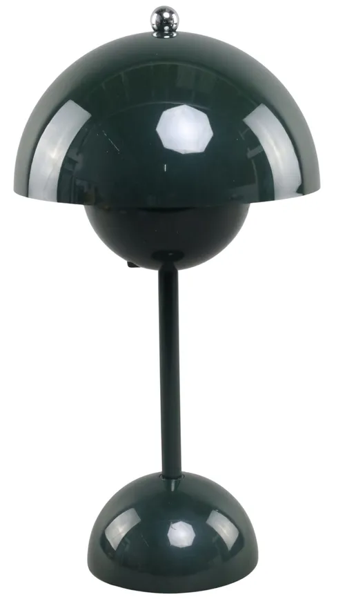 Forest Green Mushroom Table Lamp