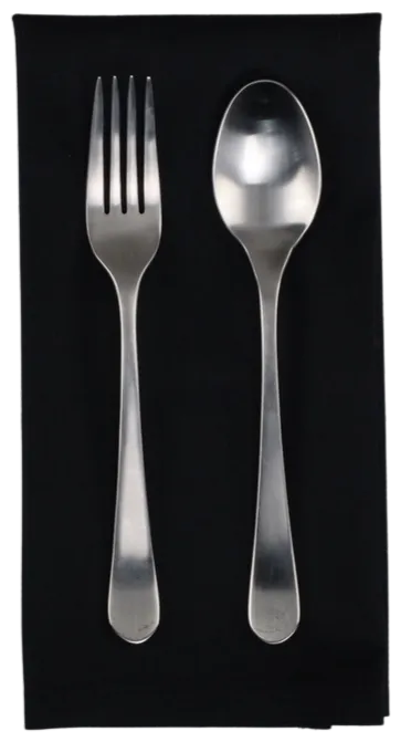 Black Restaurant Napkin