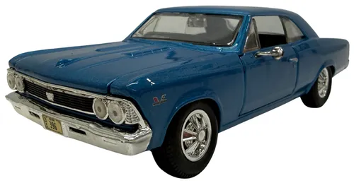 Blue Metal Car Model