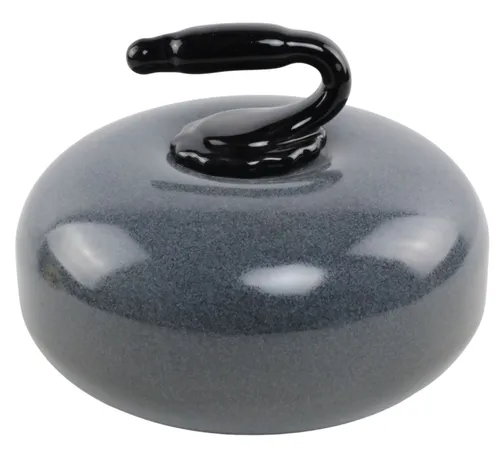 Grey Ceramic Curling Stone