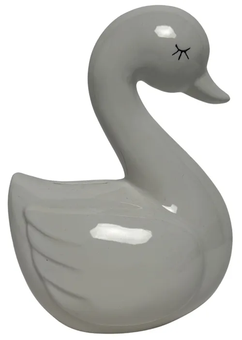 White Swan Ceramic Bank