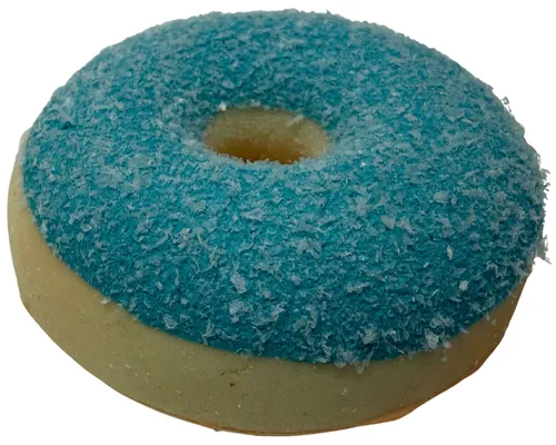 Artificial Blue Mini Doughnut With Sugar