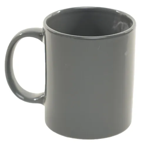Solid Charcoal Grey Mug