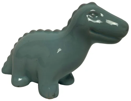 Blue Ceramic Dinosaur