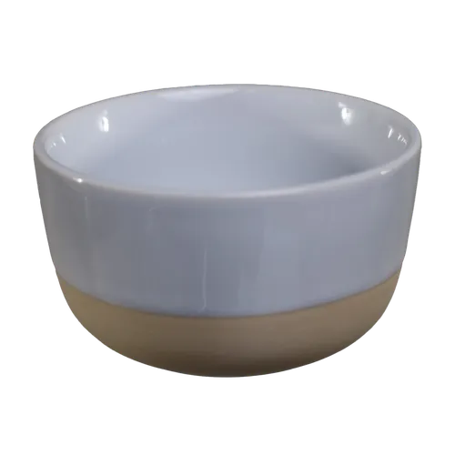 White Ceramic With Sandy Bottom Ramekin