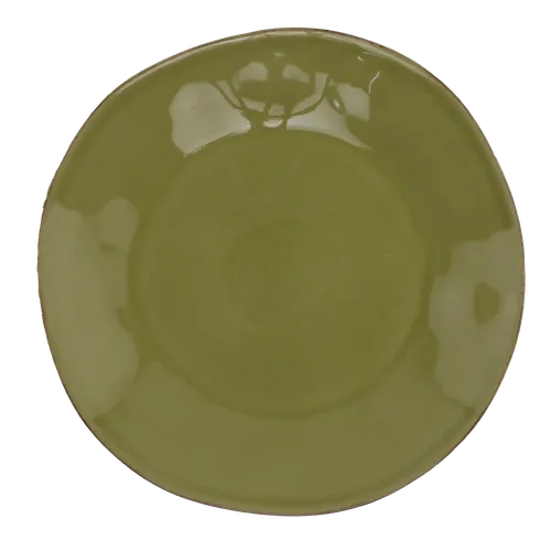 Olive Green Dinner Plate