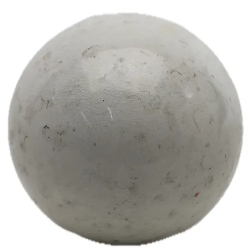 White Antique Ceramic Carpet Ball