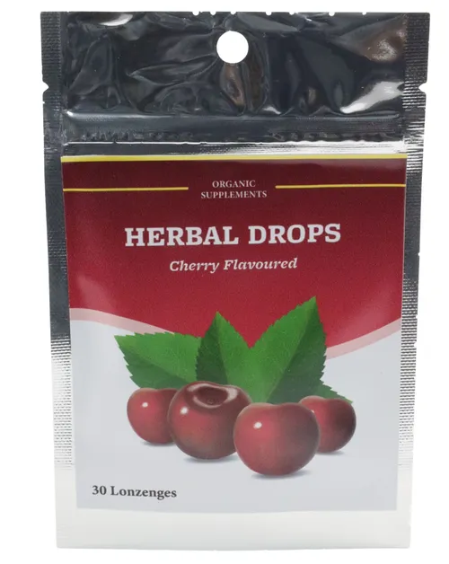 Generic Herbal Drops Cherry Pack