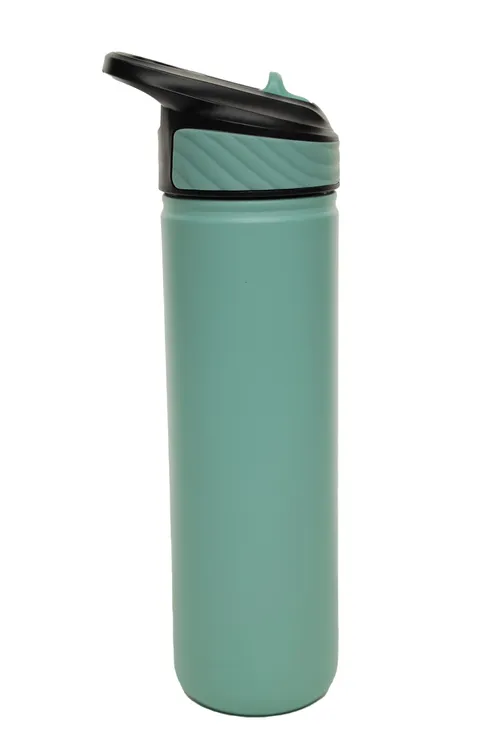 Mint Green Metal Water Bottle