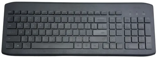 Matte Black Wireless Keyboard