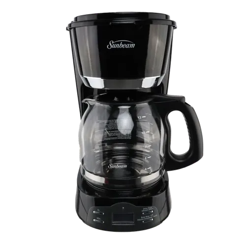 Automatic Drip 12 Cup Black Coffee Maker