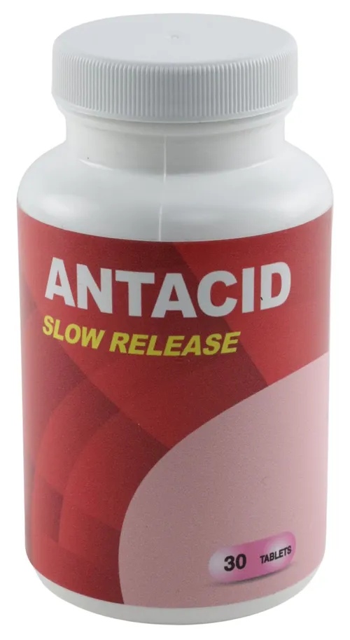 Generic Antacid Slow Release Bottle