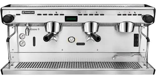 Stainless Commercial Three Group Espresso Machine