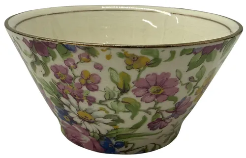 Summertime Floral Sugar Bowl