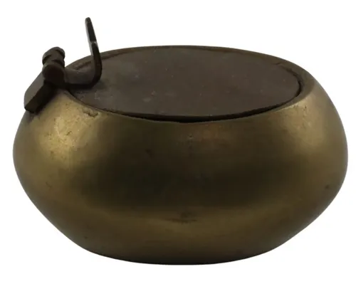 Brass Compact Ashtray
