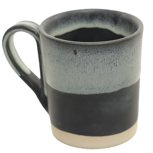Black Matte Fire Wash Mug