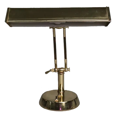 Polished Brass Desk Lamp