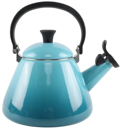 Caribbean Blue Gradient Cone Kettle