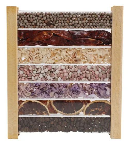 Decorative Wood Spice Rack