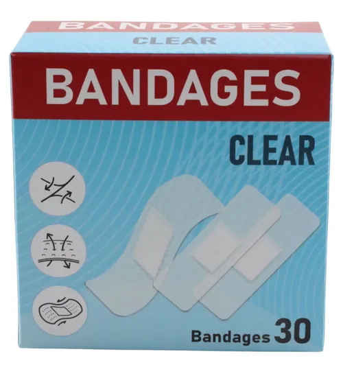 Generic Clear Bandages Box