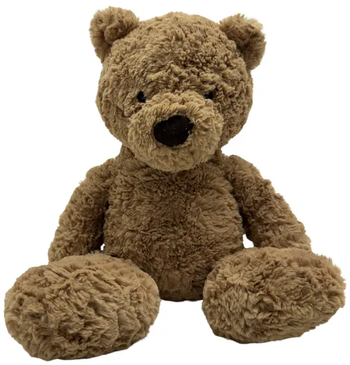 Caramel Brown Stuffed Bear Plush