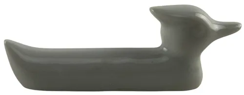 White Porcelain Duck Knife Rest