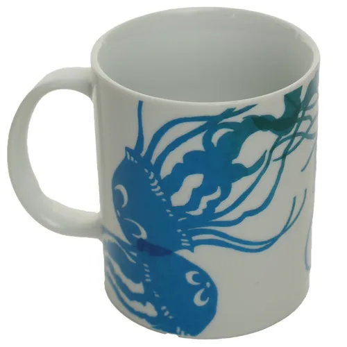 Blue Jellyfish Mug