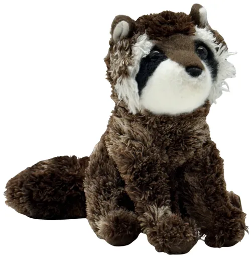 Brown Racoon Plush Stuffed Animal