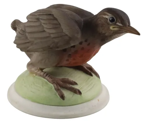 Porcelain Baby Robin 