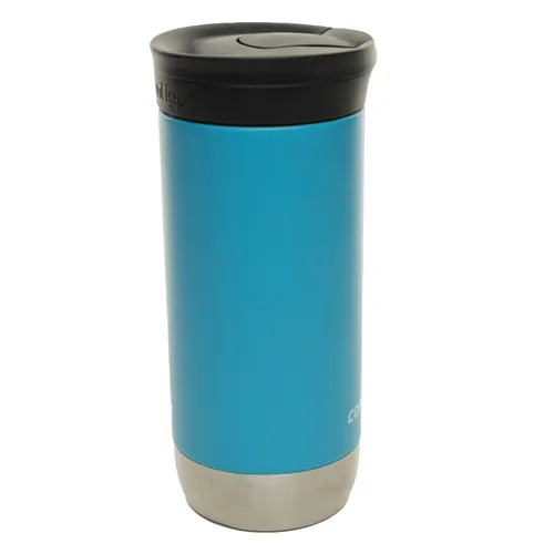 Bondi Blue Metal Travel Mug