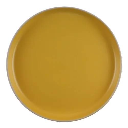 Golden Yellow Dinner Plate
