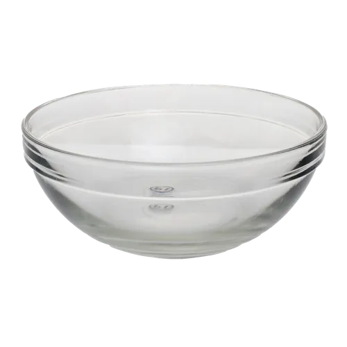 Clear Glass Pinch Bowl