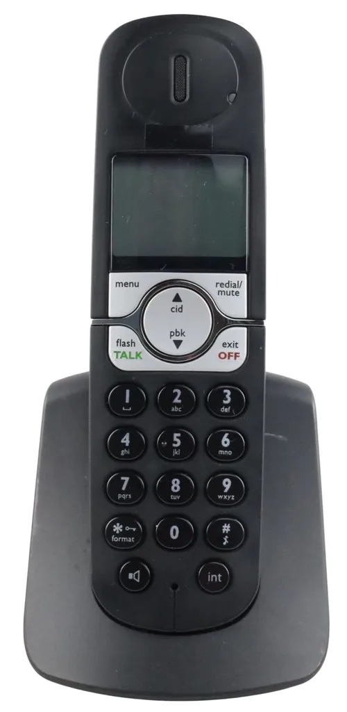 Black Cordless Phone
